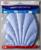 Сиденье для унитаза с крышкой «Ракушка», 44,5×37 см, цвет голубой перламутр