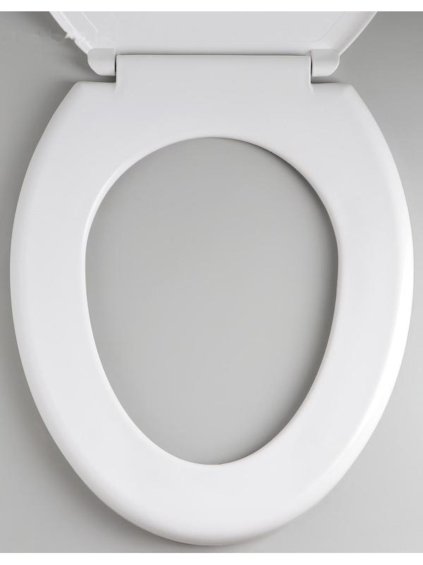 Сиденье для унитаза с крышкой «Декор. Ажур», 44,5×37 см, цвет белый