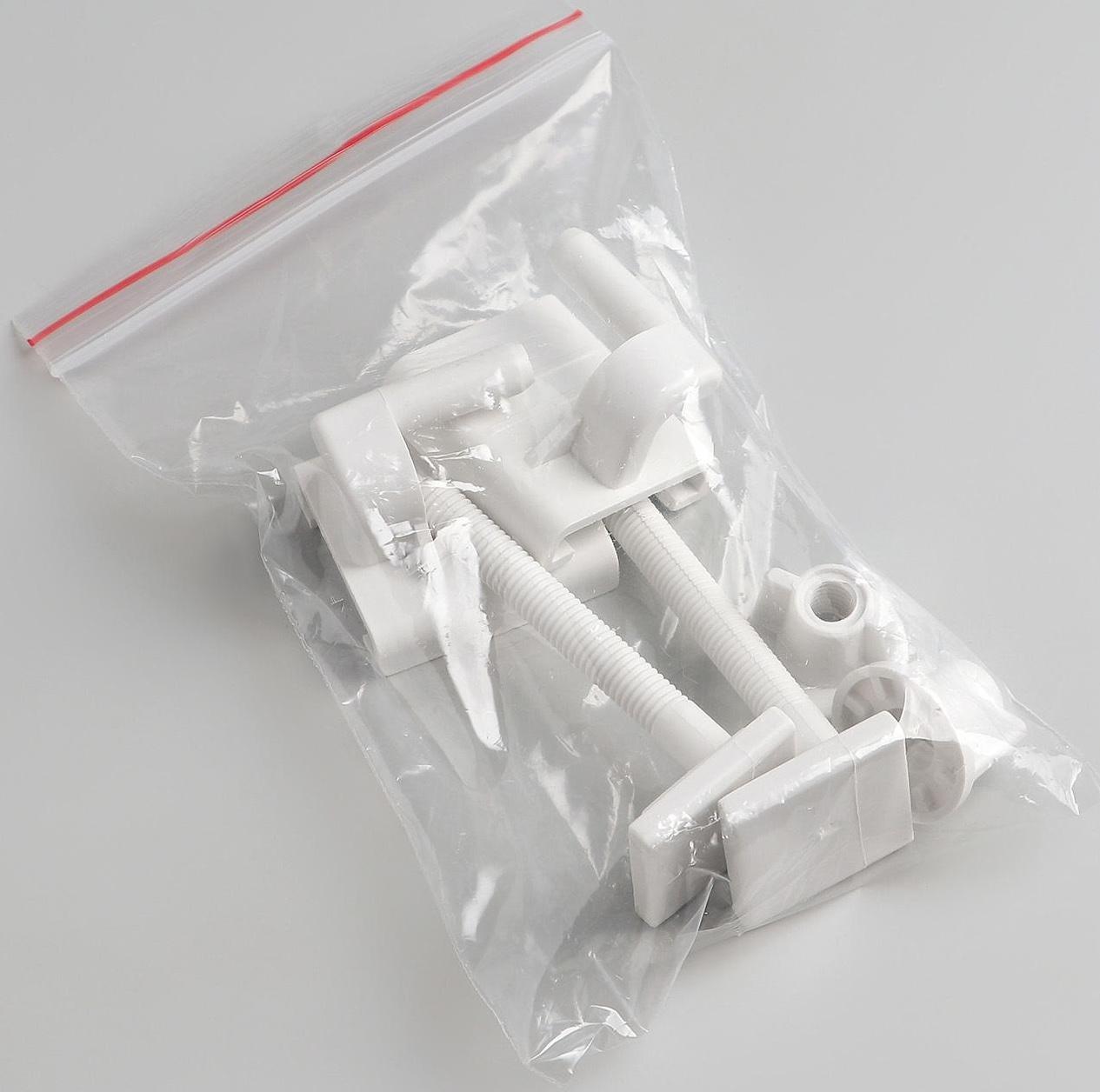 Сиденье для унитаза с крышкой «Декор. Яблоко», 44,5×37 см, цвет белый