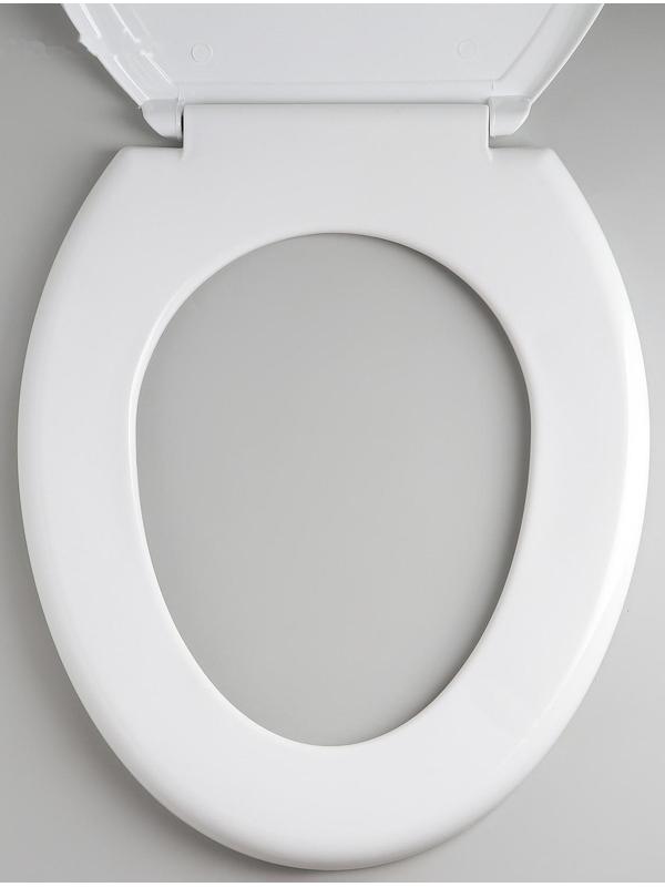 Сиденье для унитаза с крышкой «Декор. Яблоко», 44,5×37 см, цвет белый