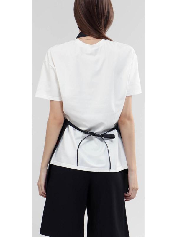 Фартук для мастера, цвет чёрно-бордовый