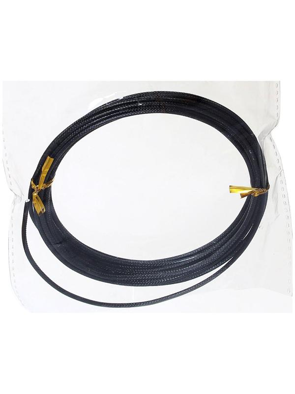 Проволока для плетения D=2мм, намотка 5м, цвет чёрный