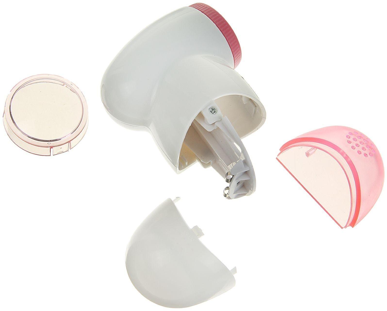 Машинка для удаления катышков Galaxy GL 6301, 2хАА (не в комплекте), бело-розовая