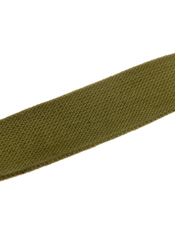 Ошейник брезентовый однослойный, 84 х 4.5 см, ОШ 50-70 см, хаки