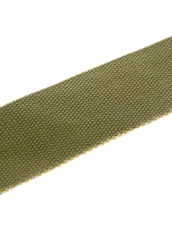 Ошейник брезентовый однослойный, 84 х 4.5 см, ОШ 50-70 см, хаки