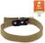 Ошейник брезентовый двухслойный, 72 х 3,6 см, ОШ 45-60 см, хаки