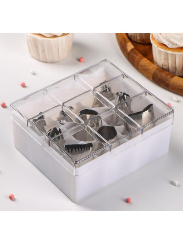 Набор насадок кондитерских, 9 шт