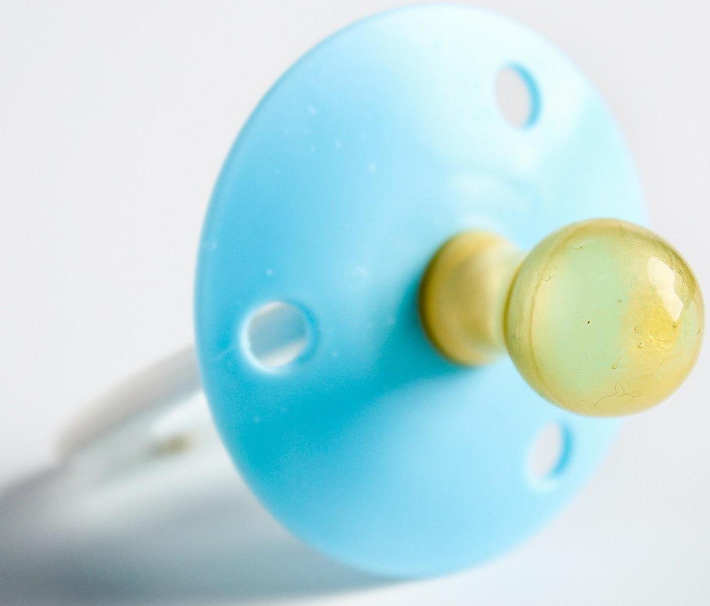 Соска-пустышка латексная классическая «Пуговка» с кольцом, от 0 мес., цвета МИКС