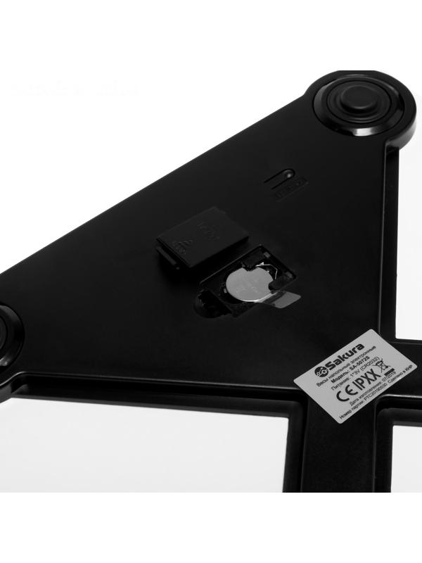 Весы напольные Sakura SA-5072S, электронные, до 180 кг, рисунок 