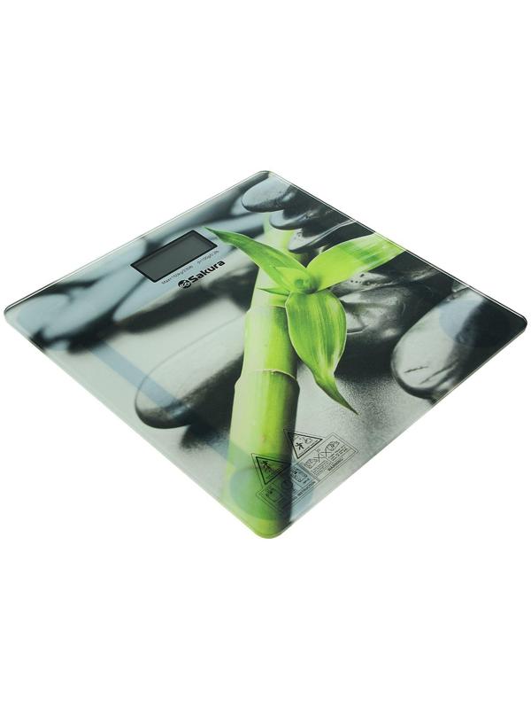 Весы напольные Sakura SA-5072S, электронные, до 180 кг, рисунок 