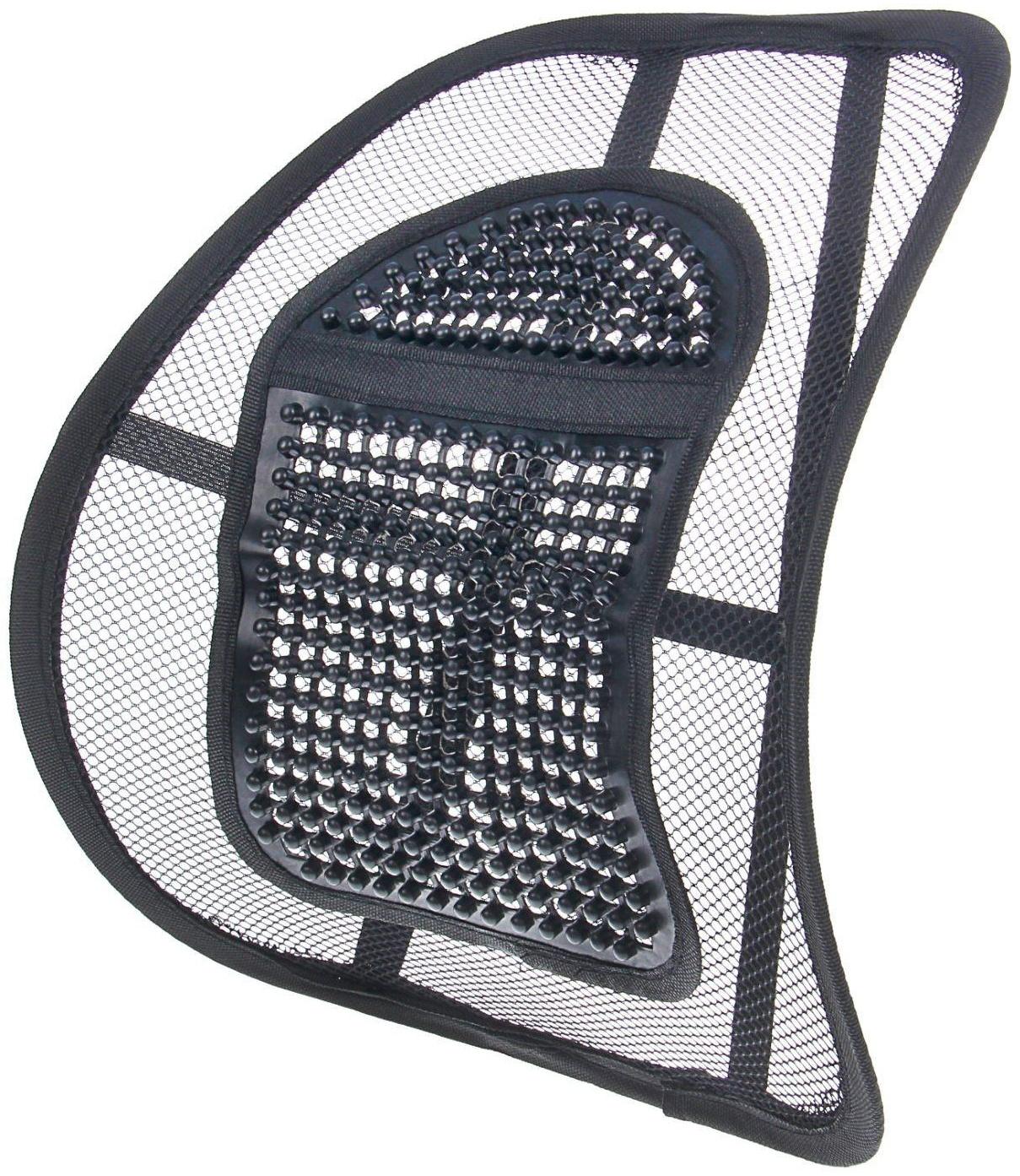 Ортопедическая спинка на сиденье TORSO с вертикальным массажером, 38×39 см