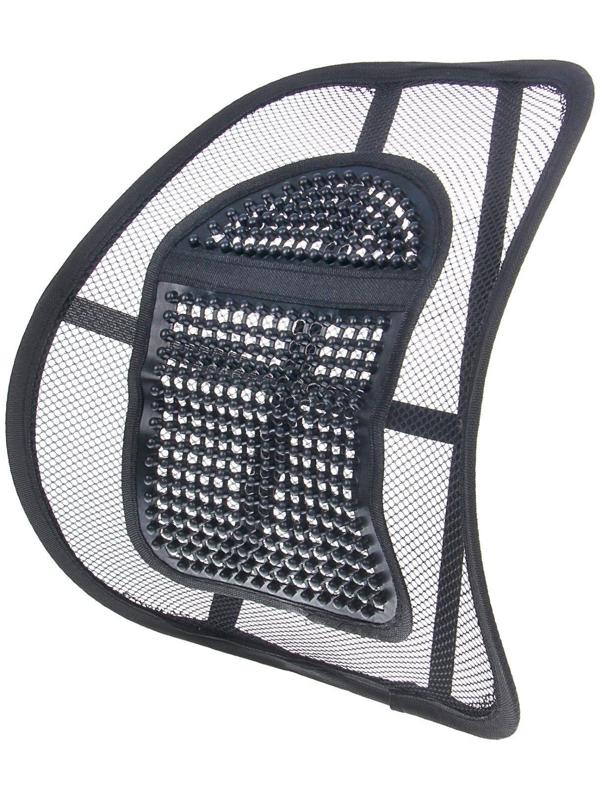 Ортопедическая спинка на сиденье TORSO с вертикальным массажером, 38×39 см