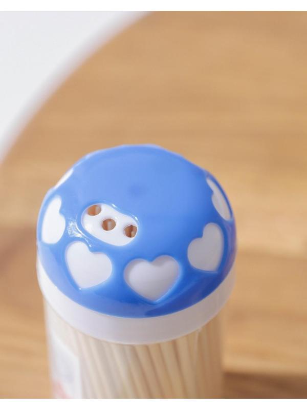 Зубочистки Доляна «Сердца», 190 шт, цвет МИКС