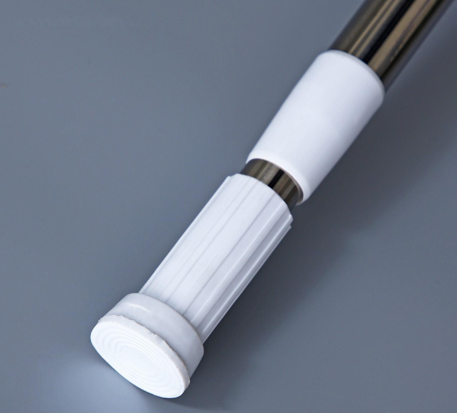 Карниз для ванной комнаты телескопический Доляна, 70-120 см, стальной