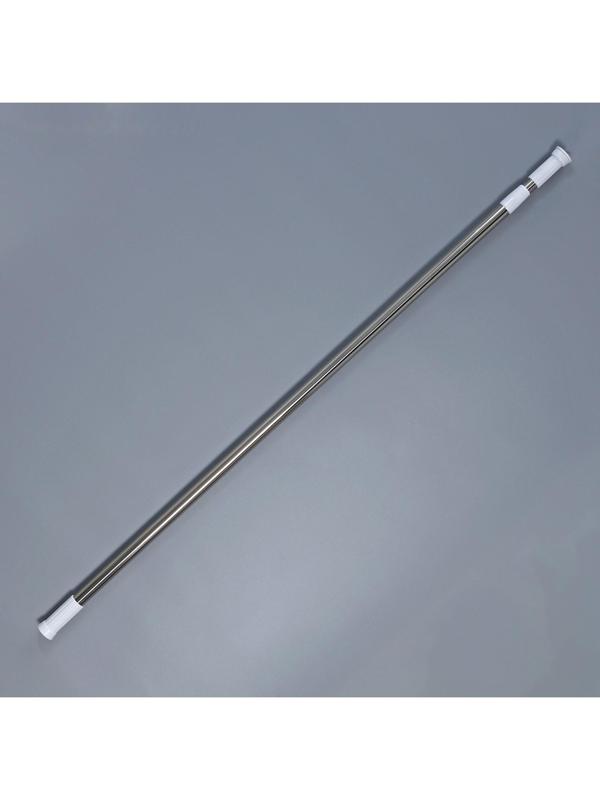 Карниз для ванной комнаты телескопический Доляна, 110-200 см, стальной