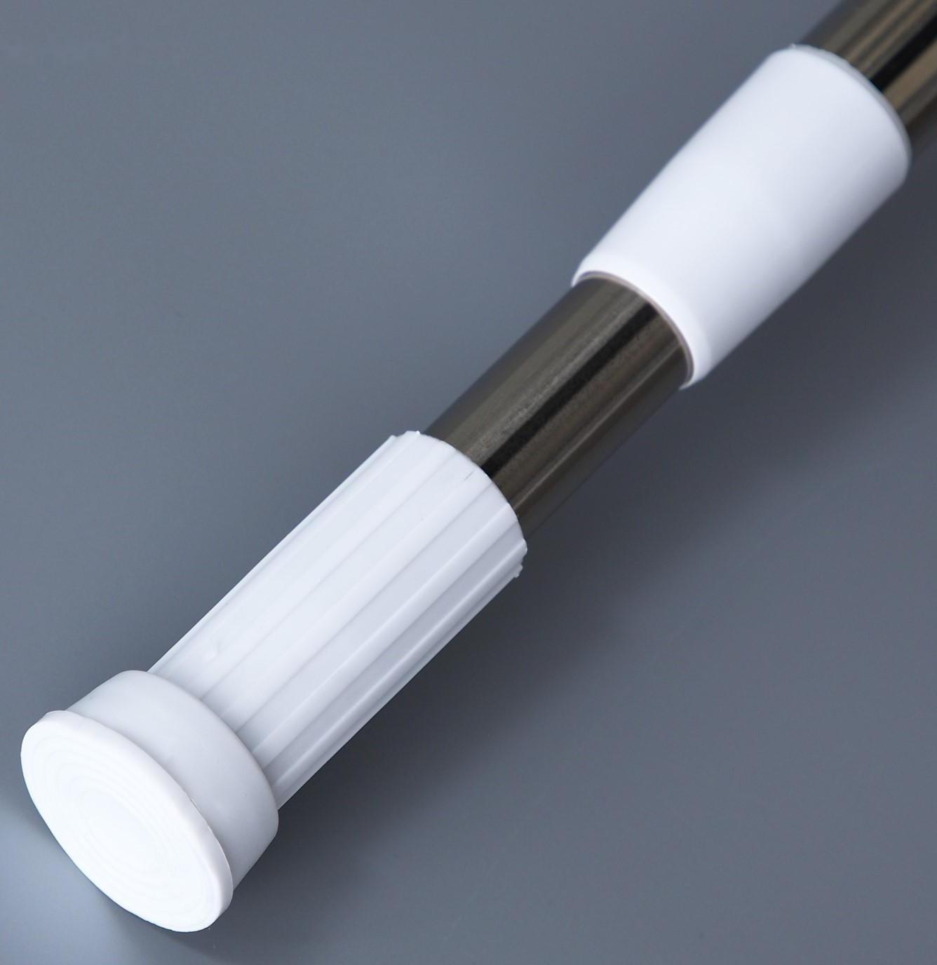 Карниз для ванной комнаты телескопический Доляна, 140-260 см, стальной