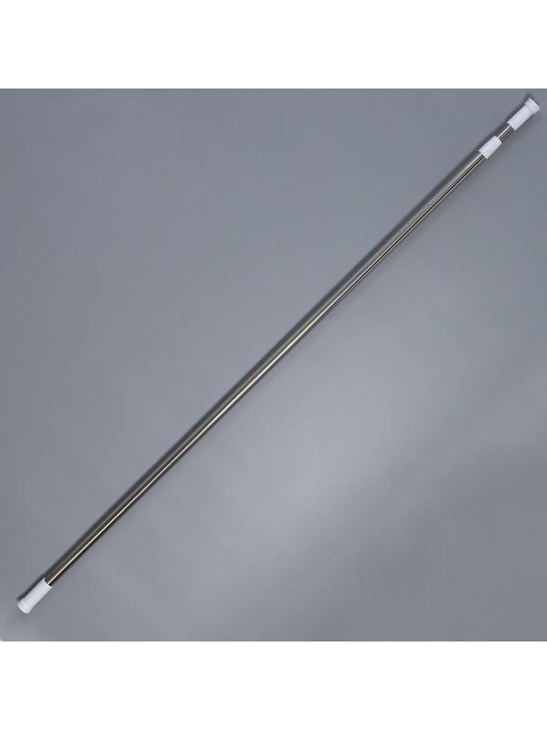 Карниз для ванной комнаты телескопический Доляна, 140-260 см, стальной