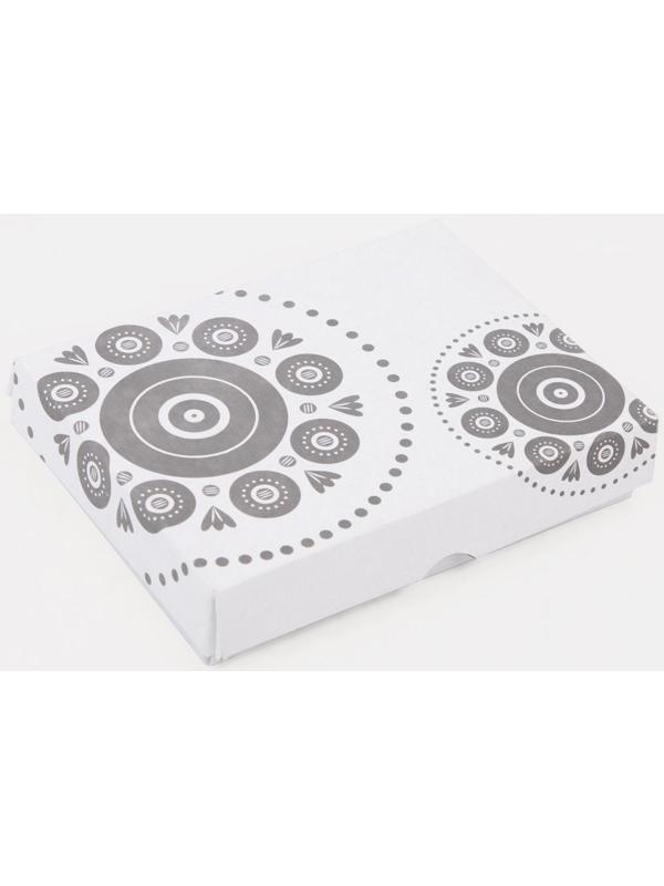 Портмоне на кнопке, для купюр, для карт, для монет, цвет чёрный