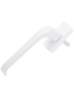 Ручка оконная ТУНДРА, металлическая, белая