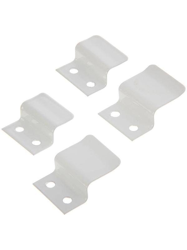 Крепление для москитной сетки ТУНДРА, металлическое, белое