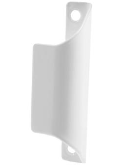 Ручка балконная ТУНДРА, металлическая, белая