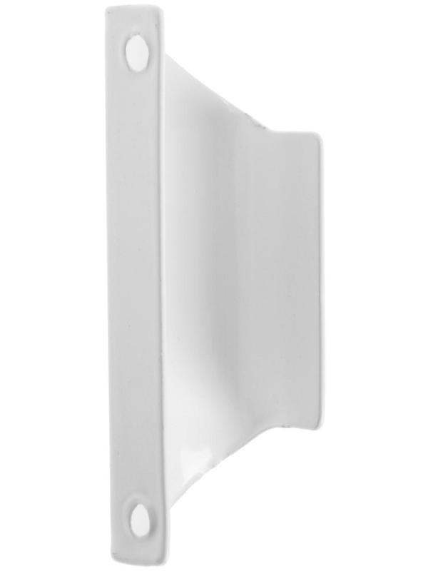 Ручка балконная ТУНДРА, металлическая, белая