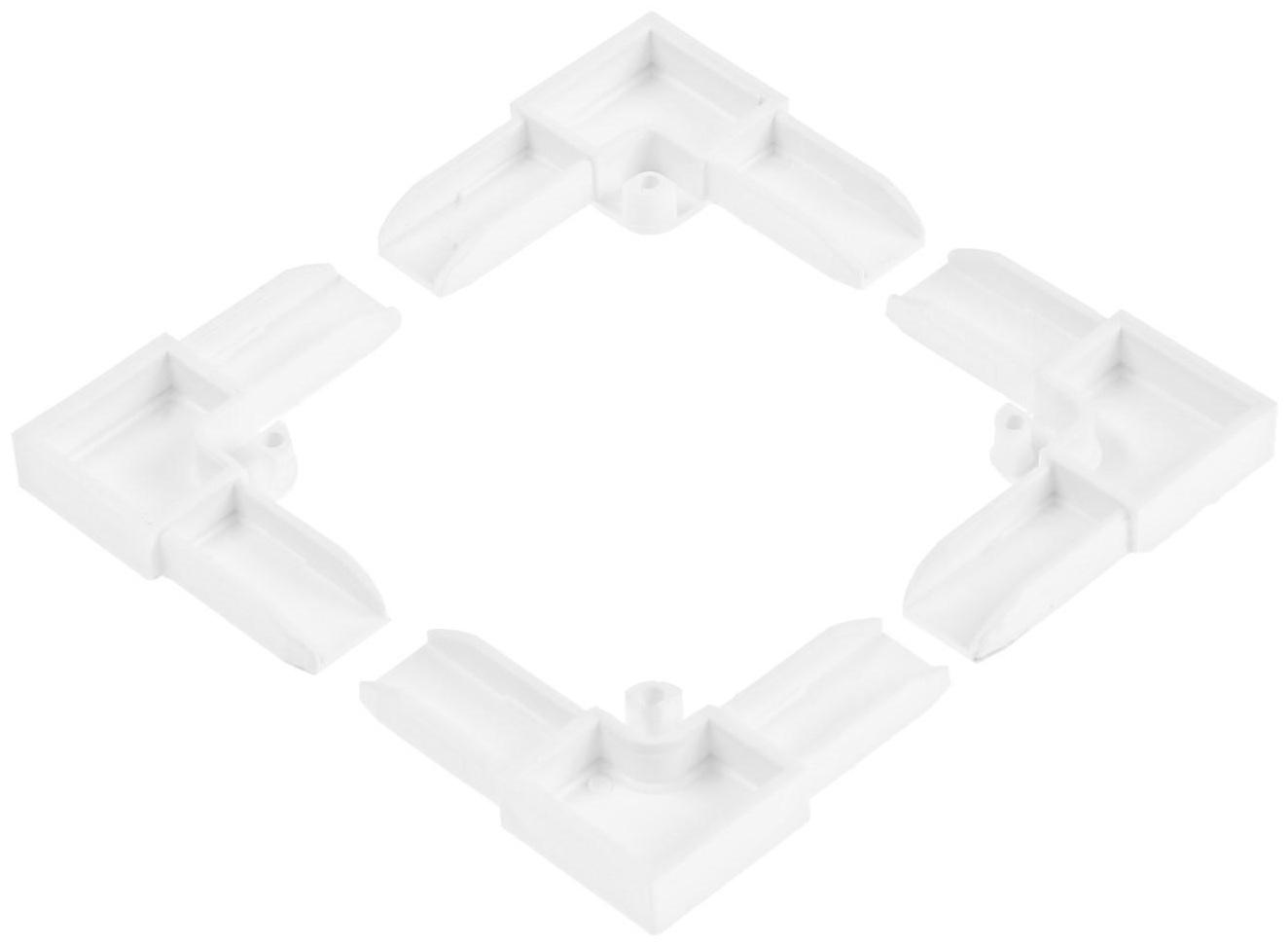 Соединительный уголок ТУНДРА, для москитного профиля