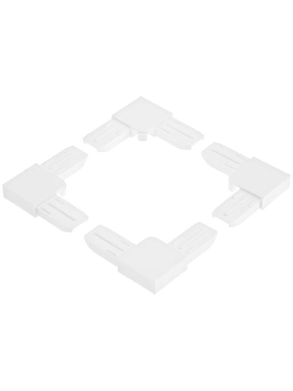 Соединительный уголок ТУНДРА, для москитного профиля