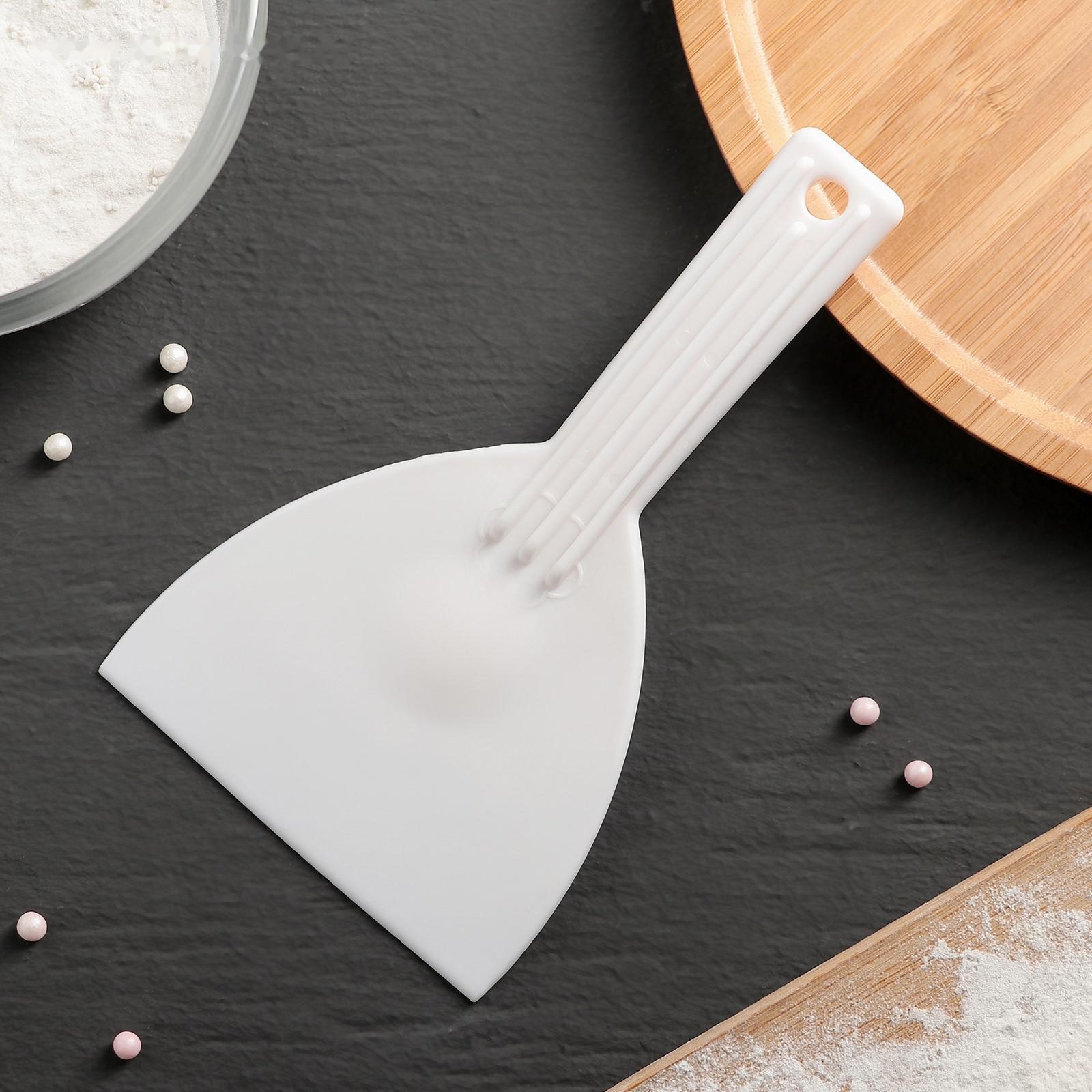 Шпатель кондитерский с ручкой Доляна, 16,5×9,5 см