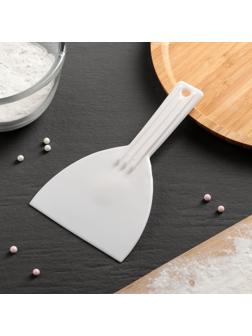 Шпатель кондитерский с ручкой Доляна, 16,5×9,5 см