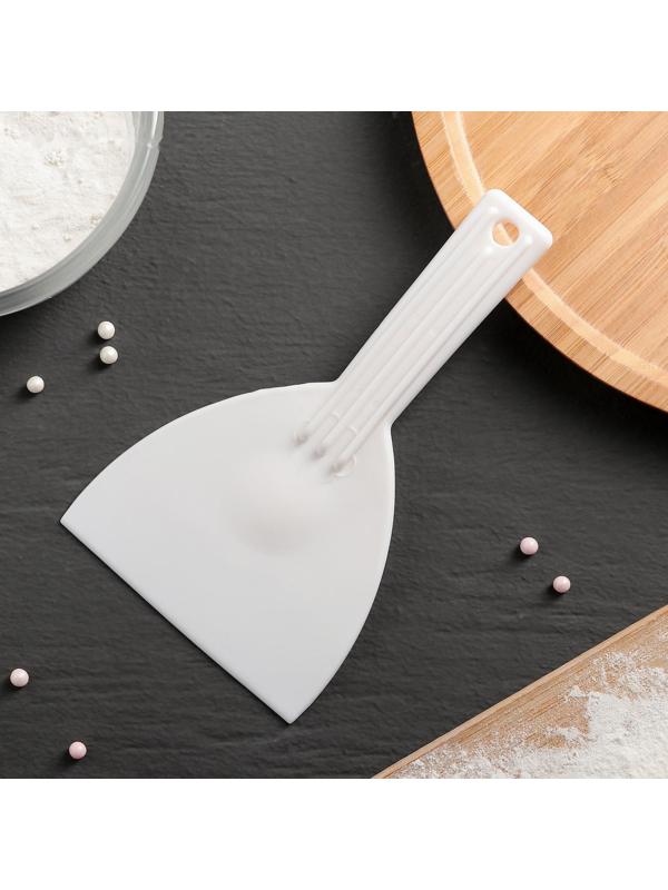 Шпатель кондитерский с ручкой Доляна, 16,5×9,5 см