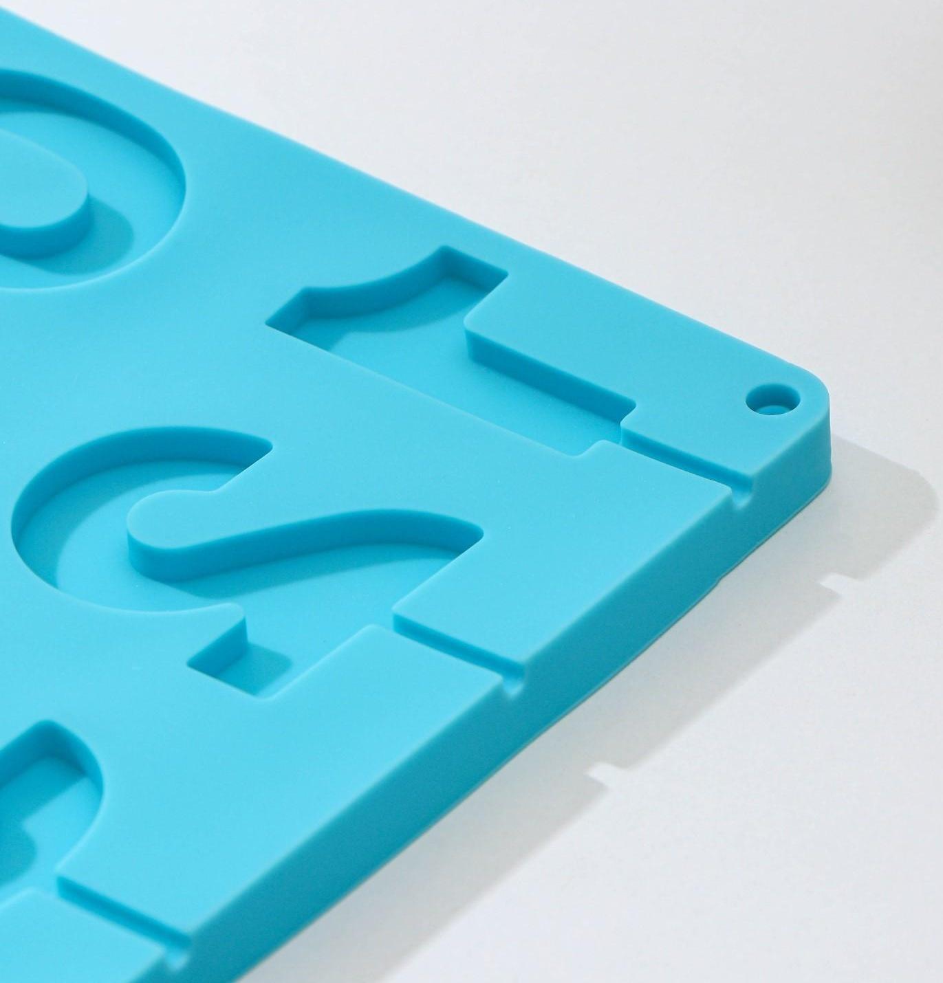 Форма для леденцов Доляна «Арифметика», 29×17 см, 10 ячеек, с палочками, цвет МИКС