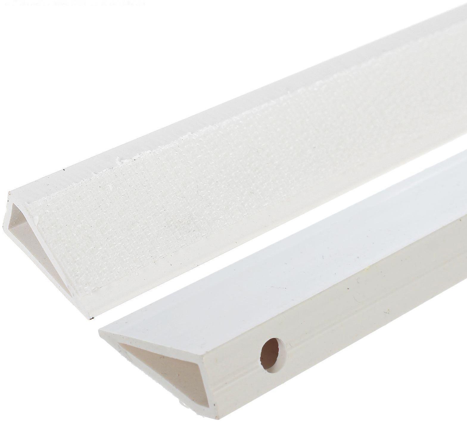 Панель для крепления штор японская, 60 см, цвет белый