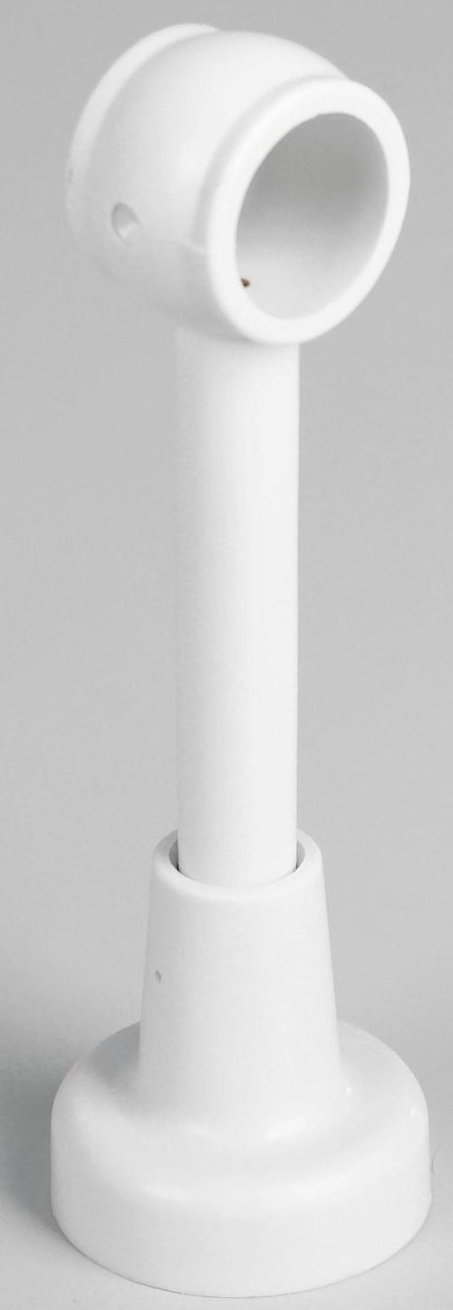 Кронштейн для карниза, d = 28 мм, цвет белый