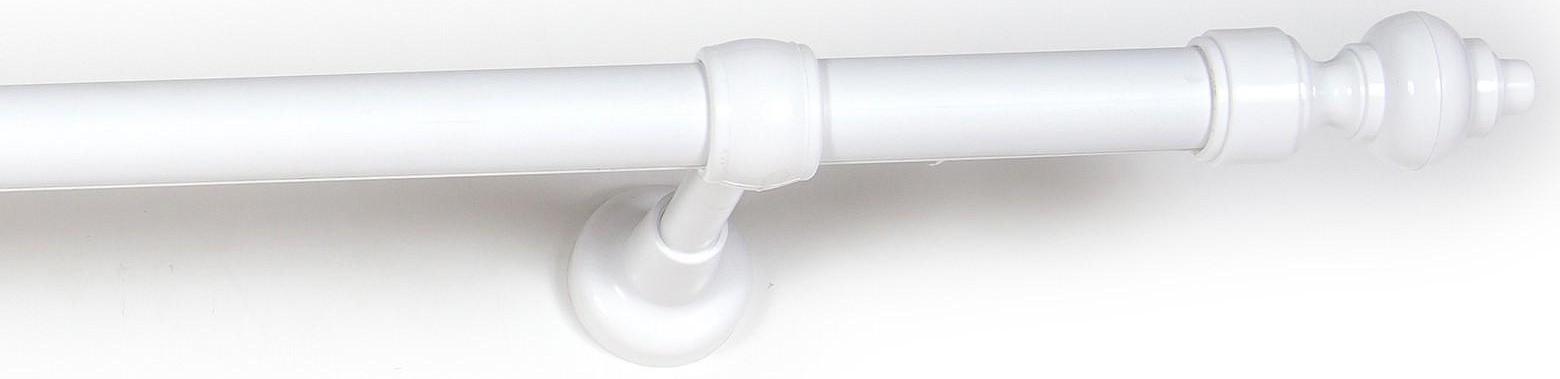 Кронштейн для карниза, d = 28 мм, цвет белый