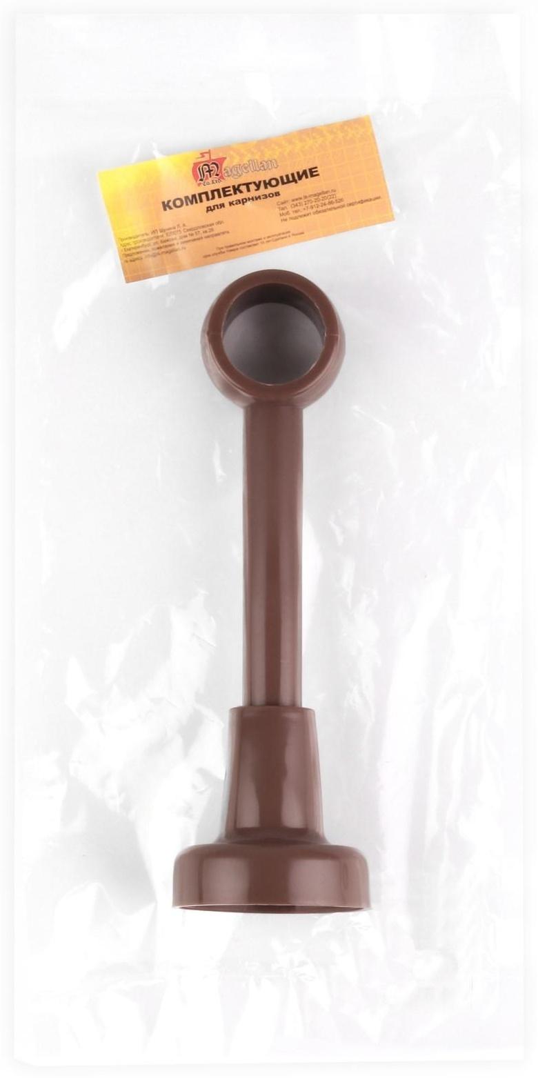 Кронштейн для карниза, d = 28 мм, цвет орех