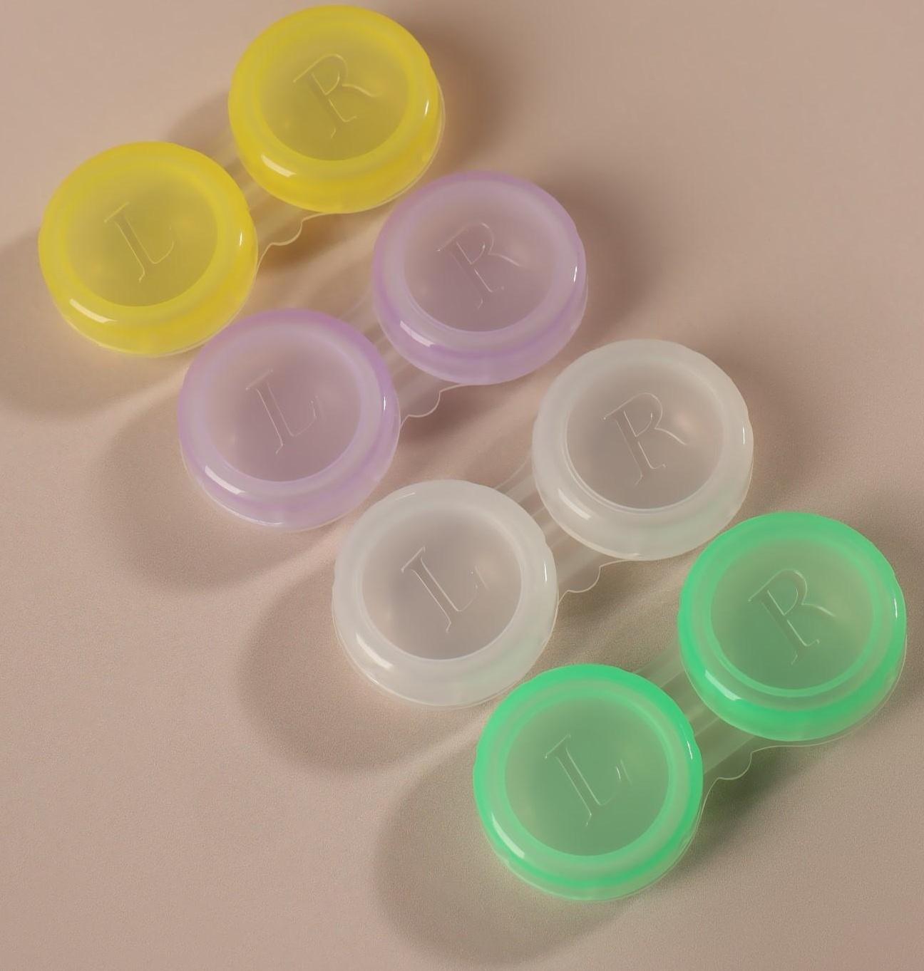 Контейнер для контактных линз, цвет МИКС