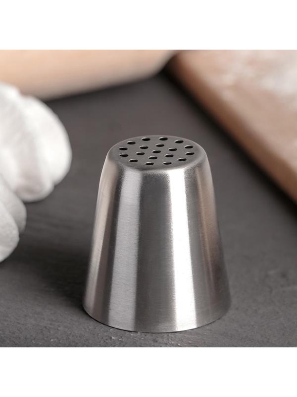 Насадка кондитерская «Травка», d=3,5 см, выход 1,9 см, нержавеющая сталь