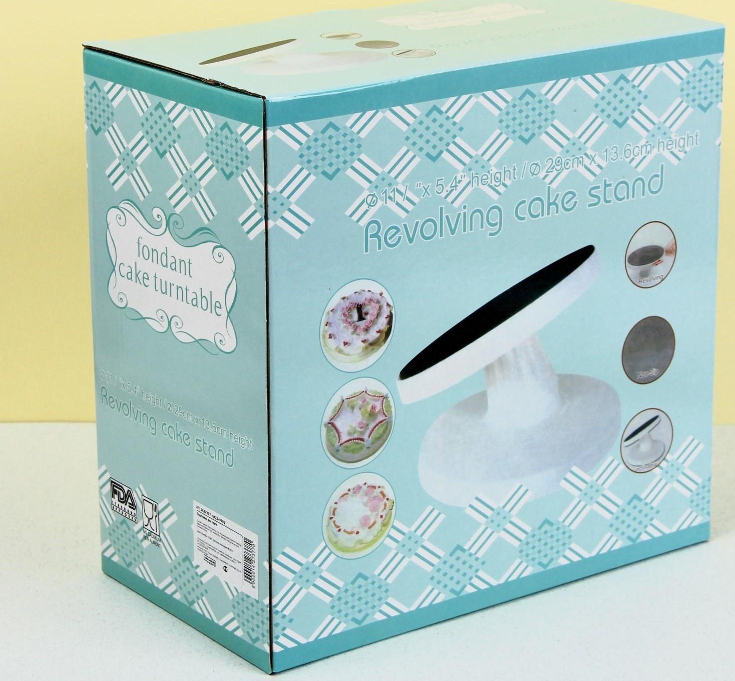 Подставка для торта, d=22,5 см, вращающаяся с наклоном