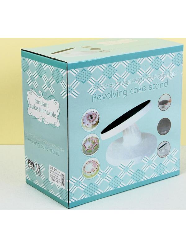 Подставка для торта, d=22,5 см, вращающаяся с наклоном