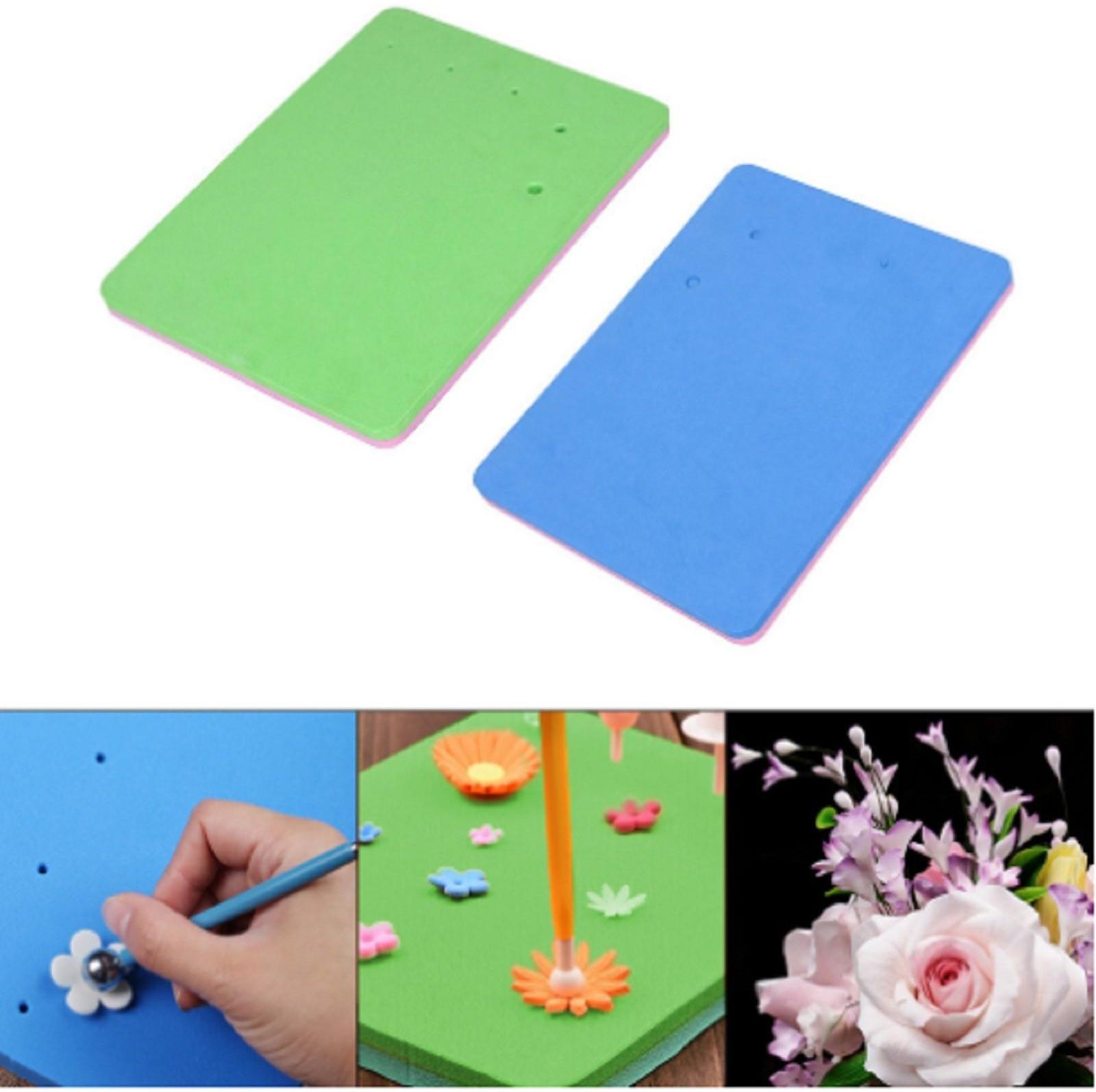 Набор матов для моделирования и сушки цветов из мастики, 20×20×3,5 см, 2 шт