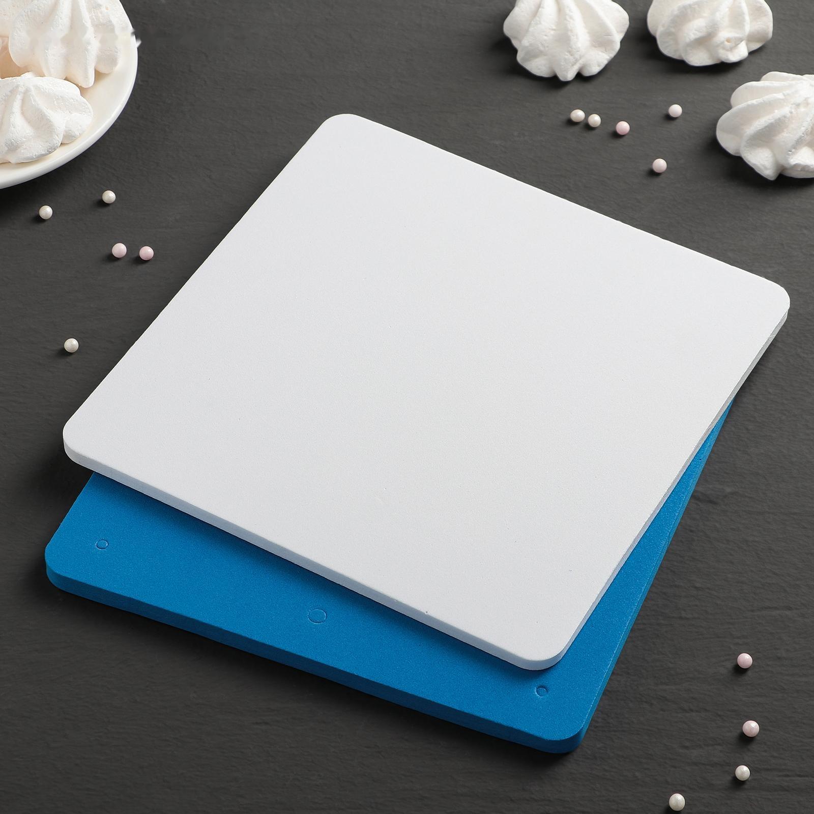 Набор матов для моделирования и сушки цветов из мастики, 20×20×3,5 см, 2 шт