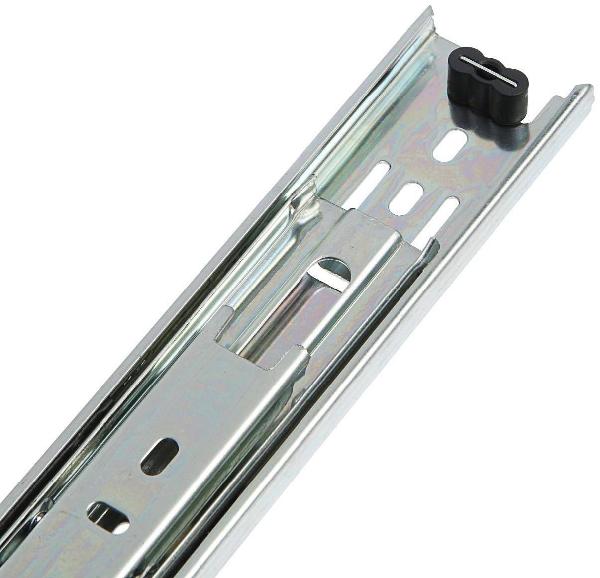 Шариковые направляющие 1042, L=250 мм, H=42 мм, 2 шт.