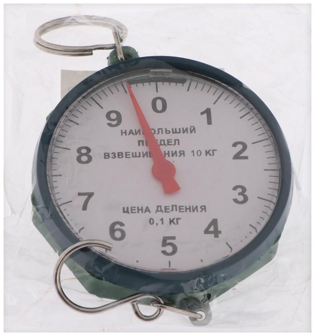 Безмен Luazon, механический, до 10 кг, цена деления 100 г, МИКС