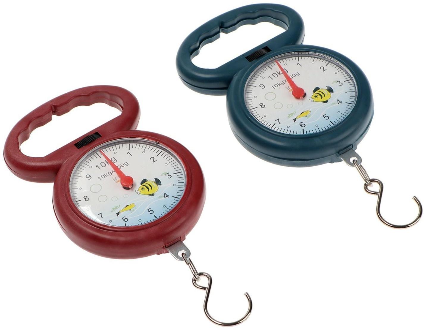 Безмен Luazon LVB-1001, механический, до 10 кг, цена деления 100 г, МИКС