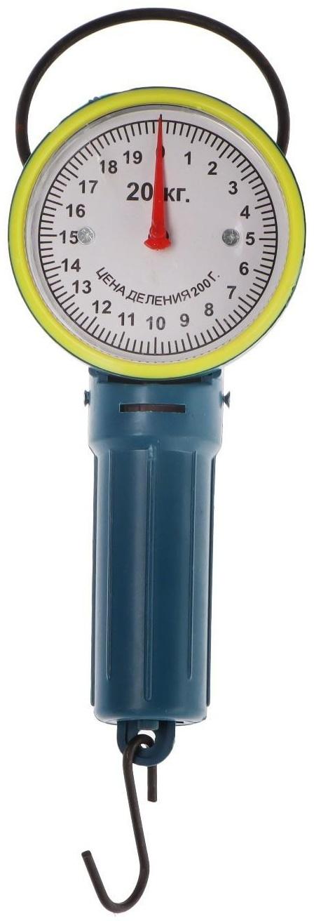 Безмен Luazon LVB-2001, механический, до 20 кг, цена деления 200 г, МИКС