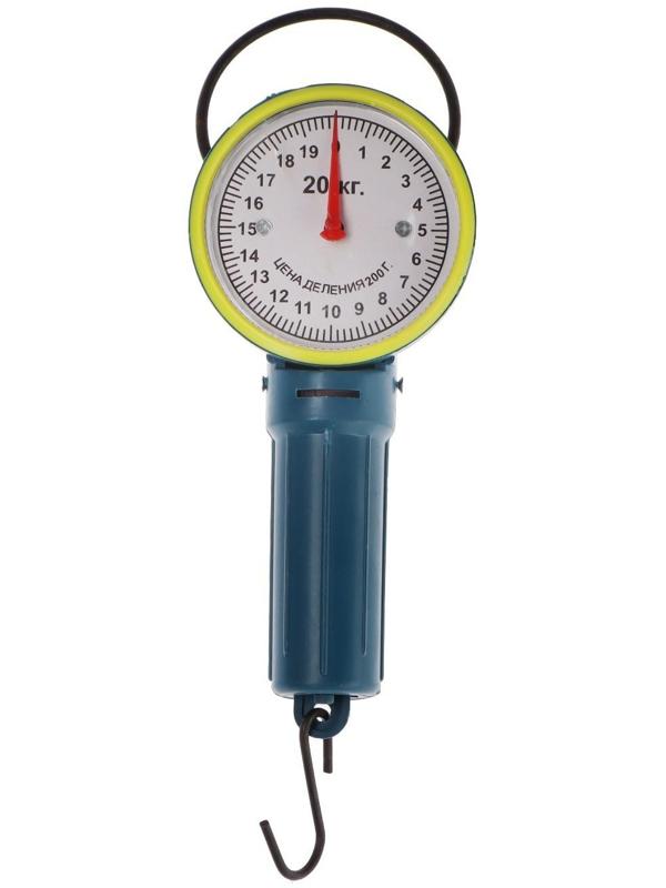 Безмен Luazon LVB-2001, механический, до 20 кг, цена деления 200 г, МИКС