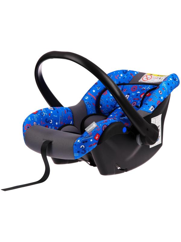 Автокресло Safe+, группа 0+, цвет синий «Любимый сыночек»