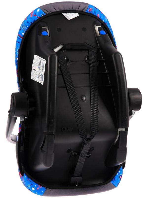 Автокресло Safe+, группа 0+, цвет синий «Любимый сыночек»