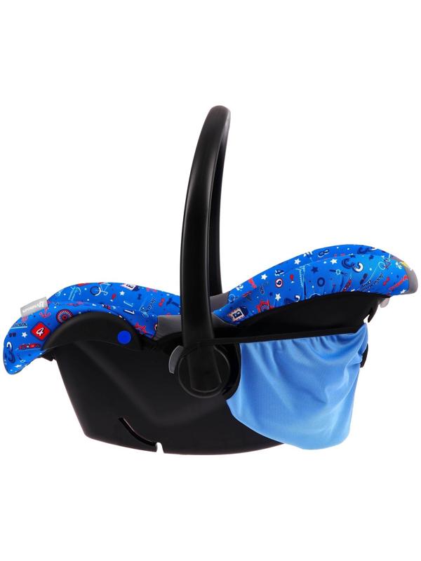 Автокресло Safe+, группа 0+, цвет синий «Любимый сыночек»